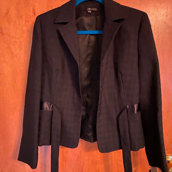 Teenflo belted jacket NEW size 8 - Picture 2 of 7